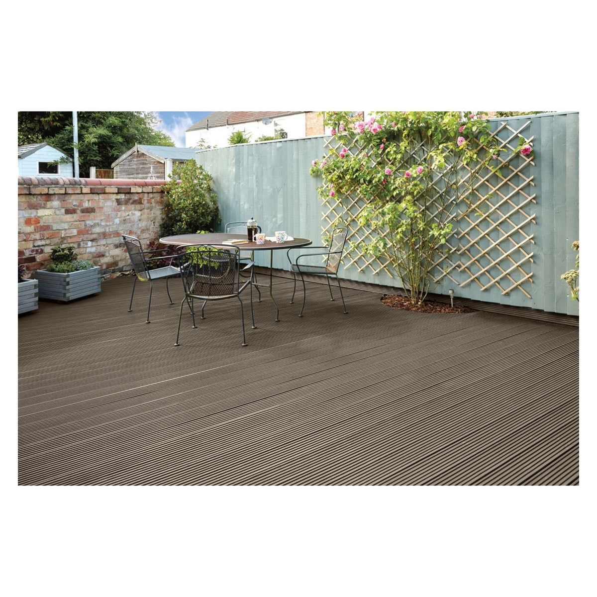 Ronseal Ultimate Protection Decking Paint English Oak 5L tin, view 5