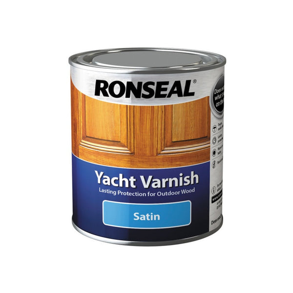 Ronseal Yacht Varnish Satin 500ml tin