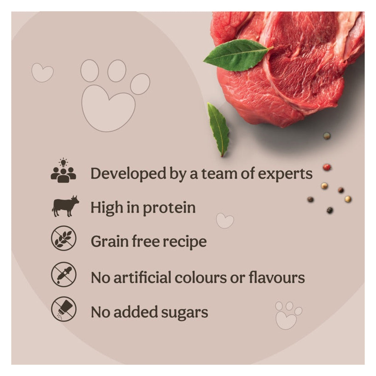 Rosewood beef and pollock steak sticks dog treats, view 2