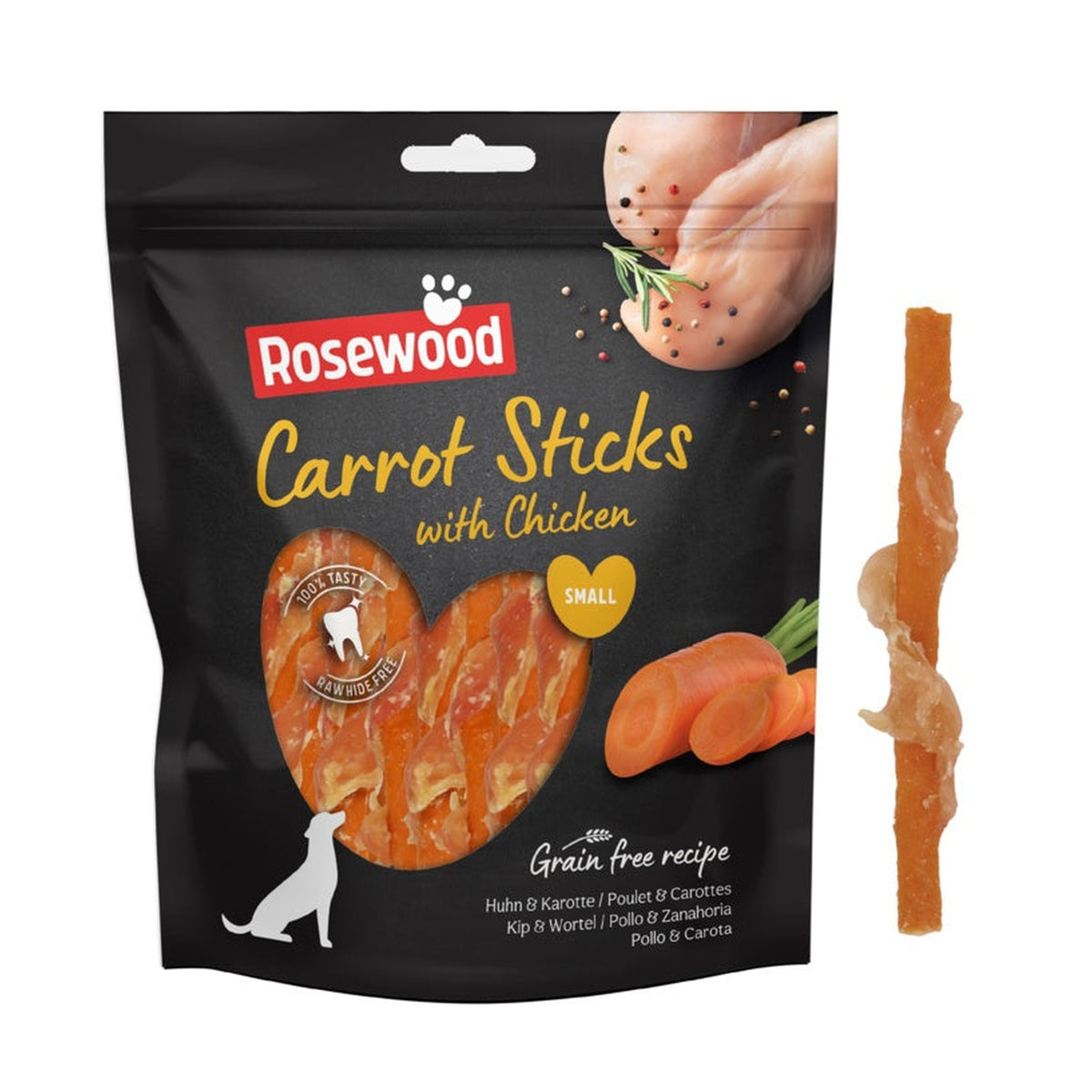 Rosewood carrot sticks with chicken value pack 320g, view 7