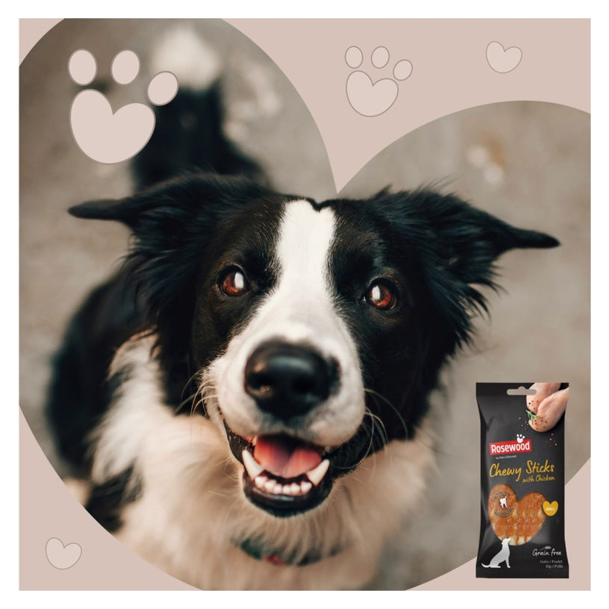 Rosewood chewy sticks with chicken dog treats, 10 pieces, view 5