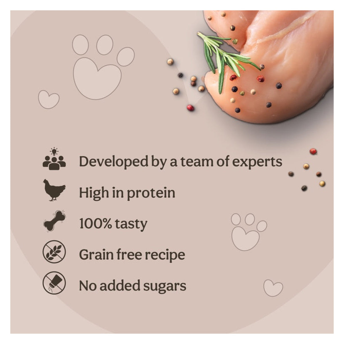 Rosewood chewy sticks with chicken 4 piece medium, view 6