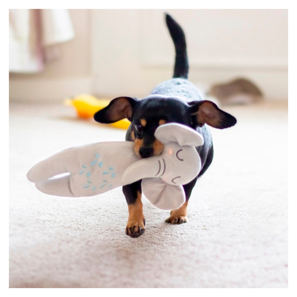 Rosewood Eco recycled elephant dog toy, view 7