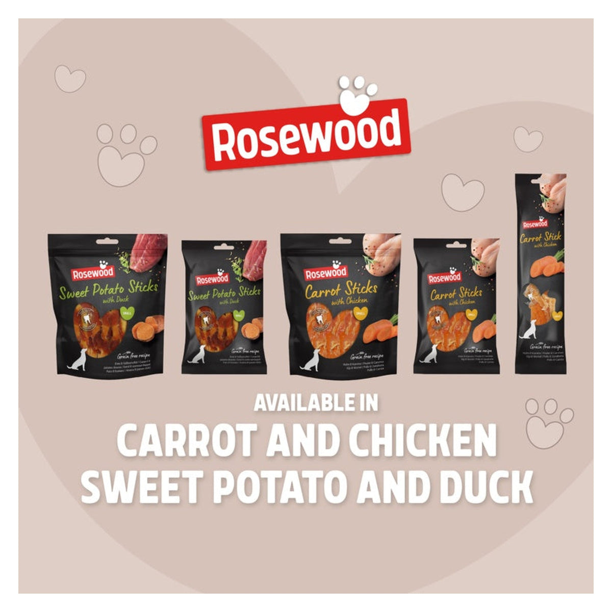 Rosewood giant chicken wrapped carrot stick 70g, view 6