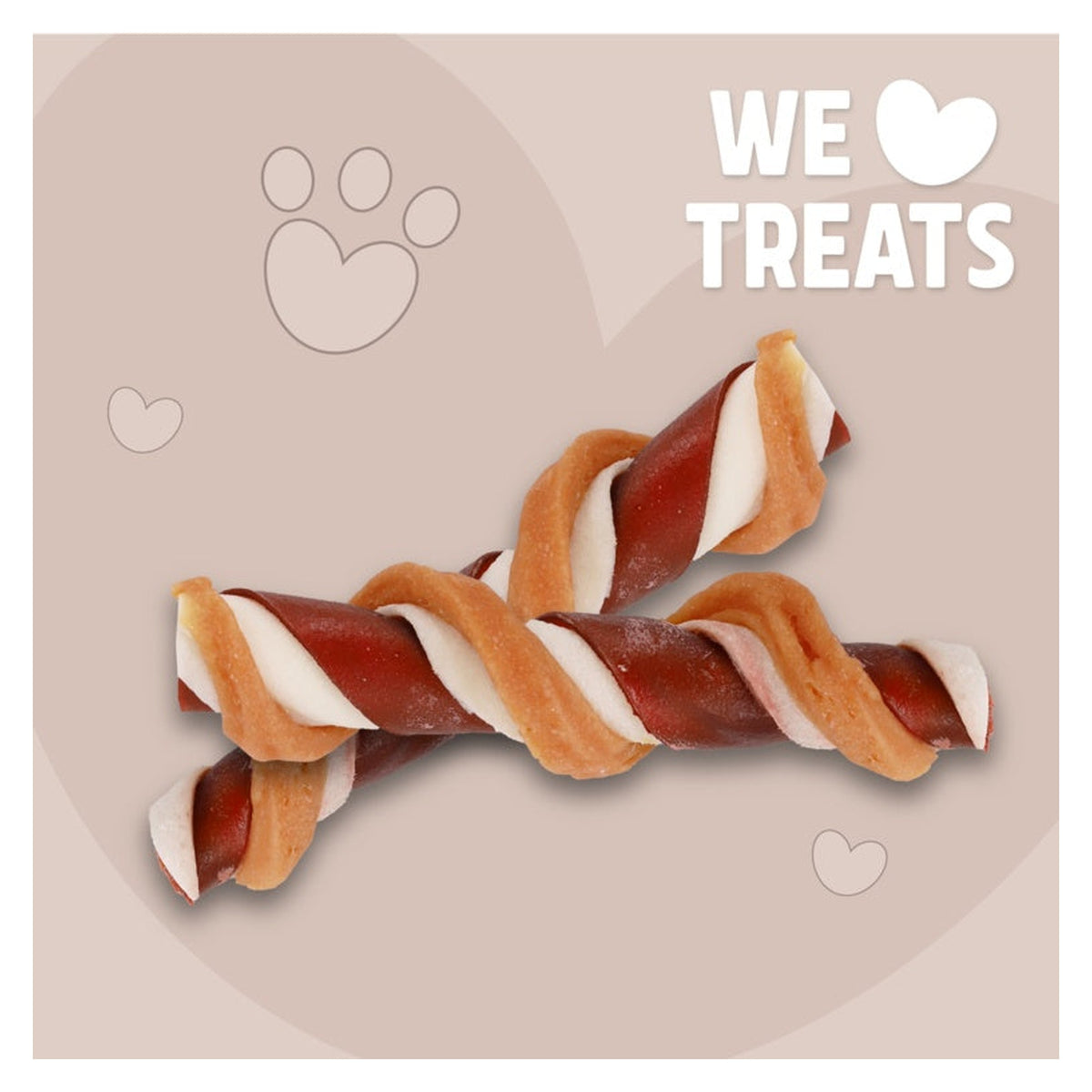 Rosewood trio stick with chicken dog treat, medium, view 3