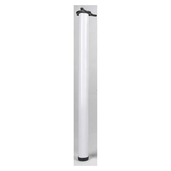Rothley white worktop leg 60 x 870mm