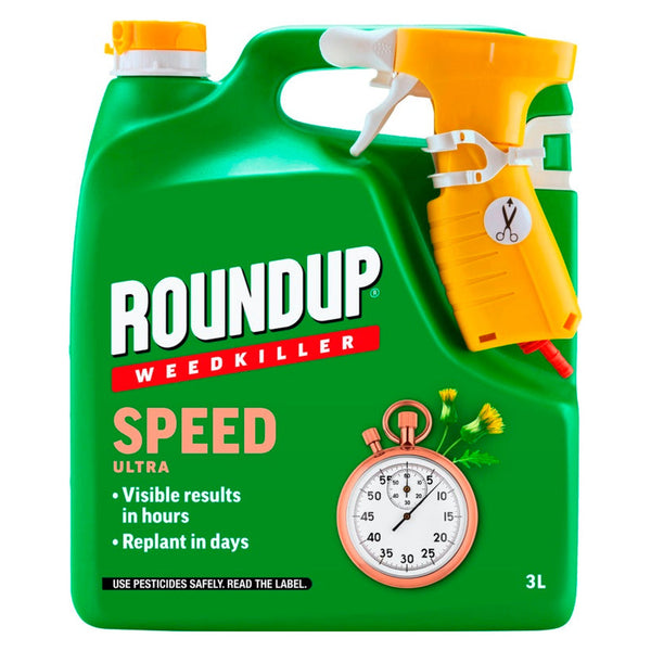 Roundup Speed Ultra weedkiller 3L bottle