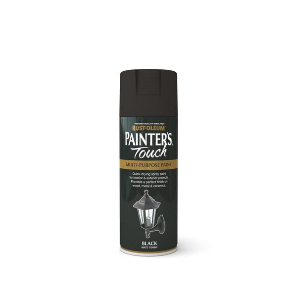 Rust-Oleum Painter's Touch aerosol 400ml in Black Matt