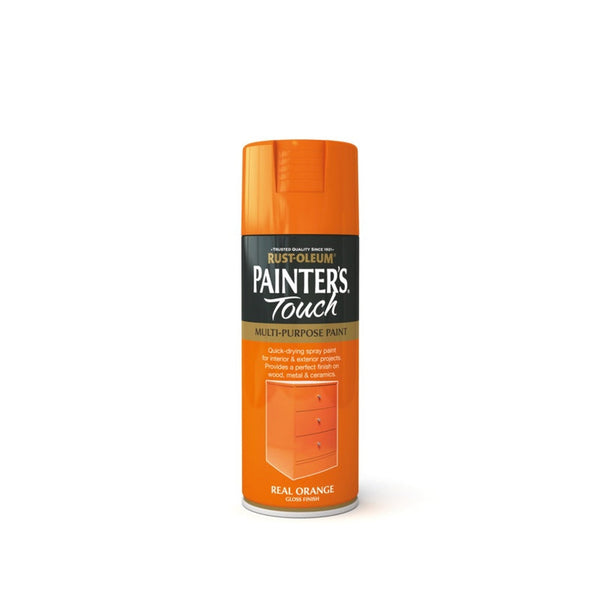 Rust-Oleum Painter's Touch 400ml aerosol in Orange Gloss