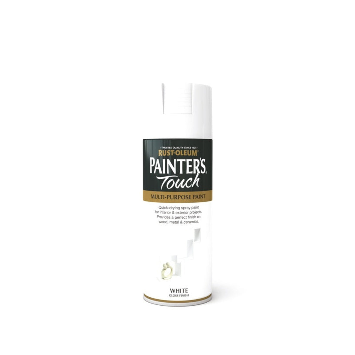Rust-Oleum Painter's Touch 400ml aerosol in White Gloss