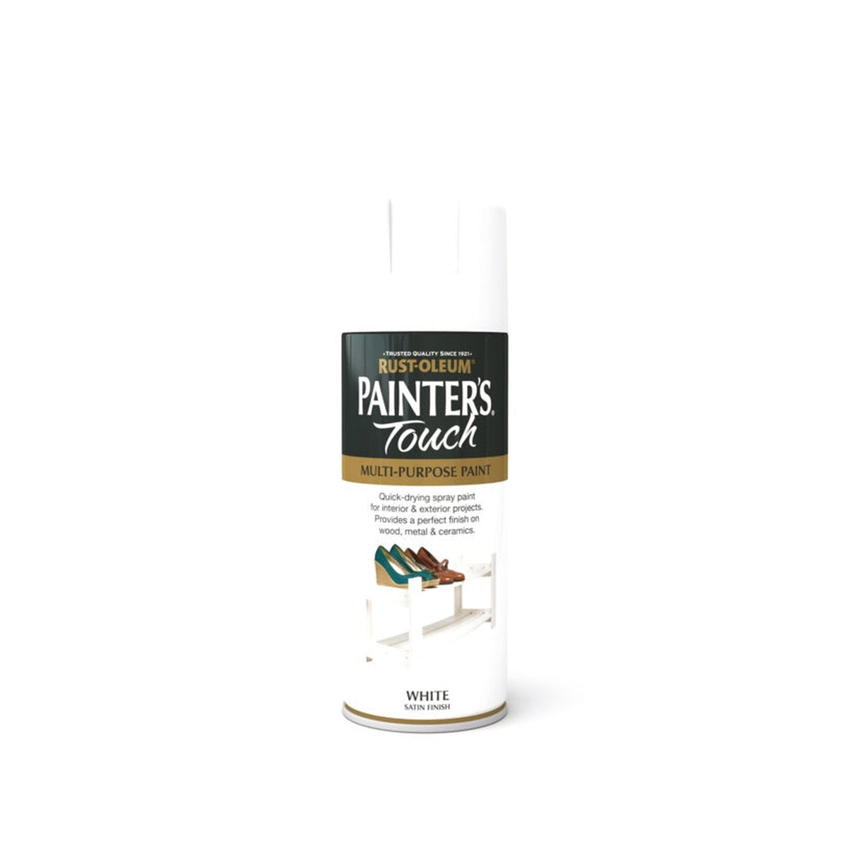 Rust-Oleum Painter's Touch 400ml aerosol in White Satin