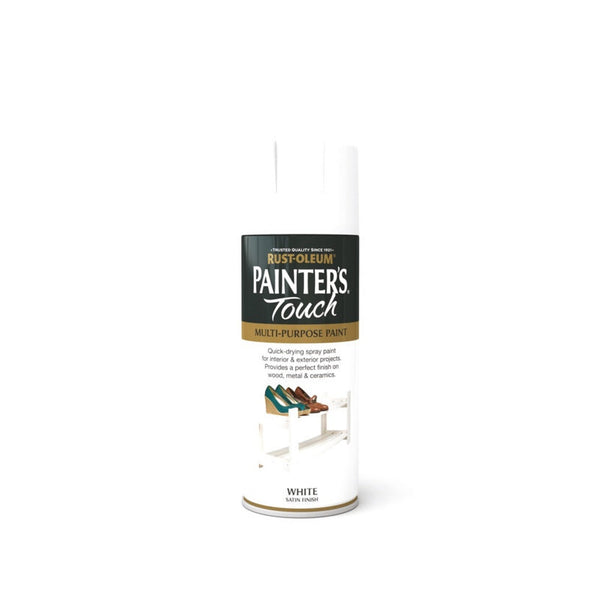 Rust-Oleum Painter's Touch 400ml aerosol in White Satin