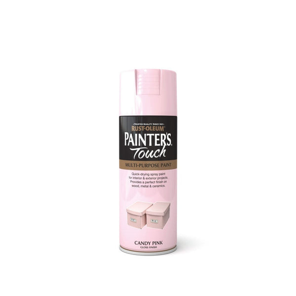 Rust-Oleum Painter's Touch 400ml spray can in Candy Pink Gloss