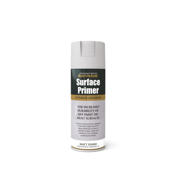 Rust-Oleum Surface Primer Grey Matt 400ml aerosol