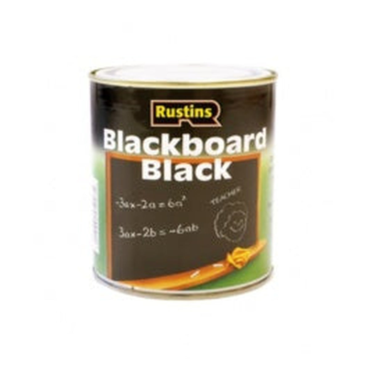 Rustins Quick Dry Blackboard Black 500ml tin