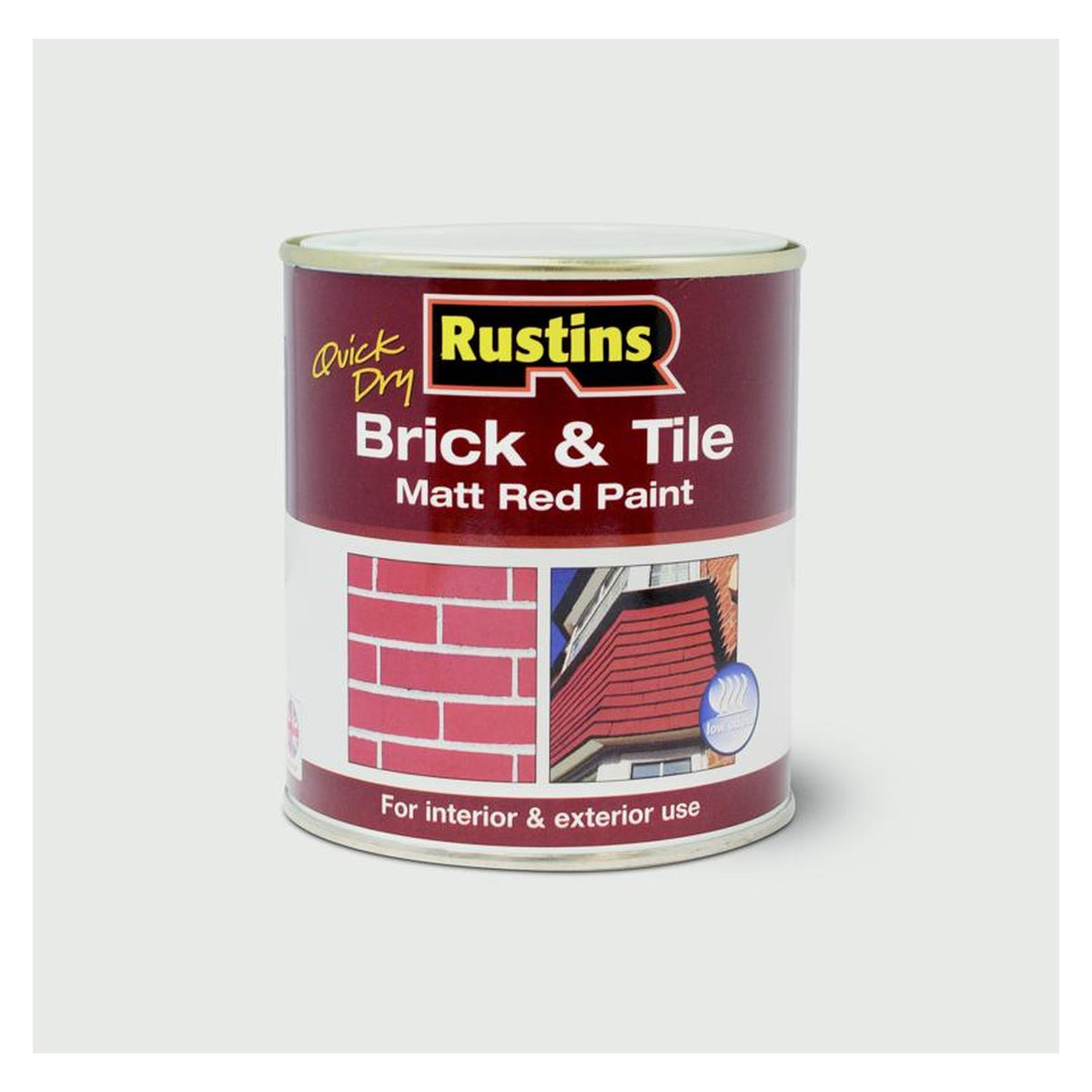 Rustins Quick Dry Brick & Tile paint 500ml tin