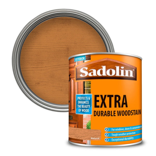 Sadolin Extra Durable Woodstain 1L in Natural