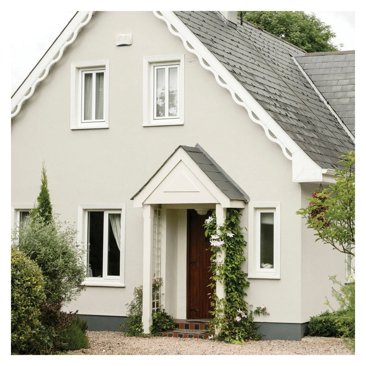 Sandtex smooth masonry paint 10L in Chalk Hill, view 2