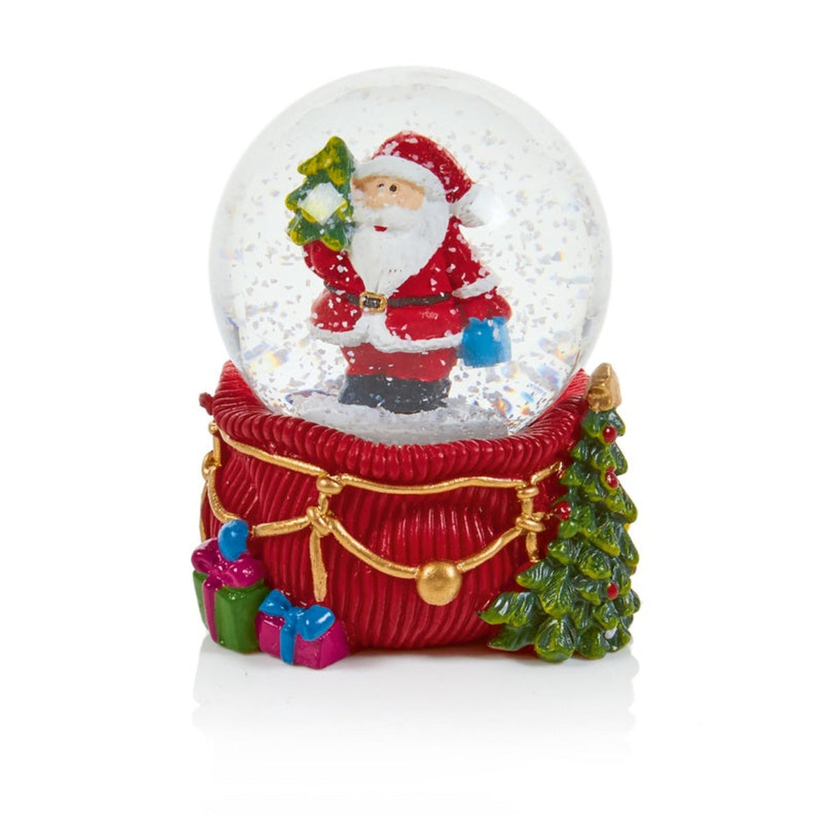Santa With Sack Waterglobe - 45mm Assorted, view 3