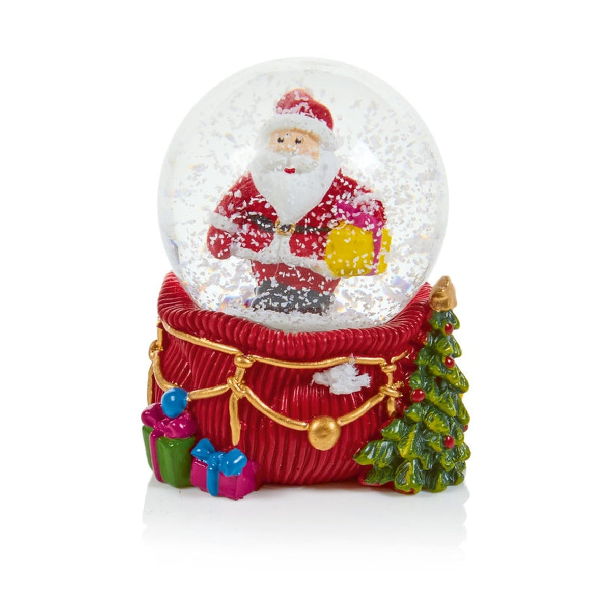 Santa With Sack Waterglobe - 45mm Assorted, view 4