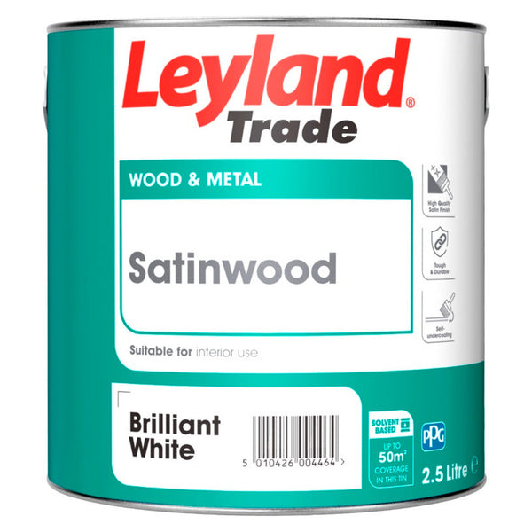 Satinwood 2.5L - Brilliant White