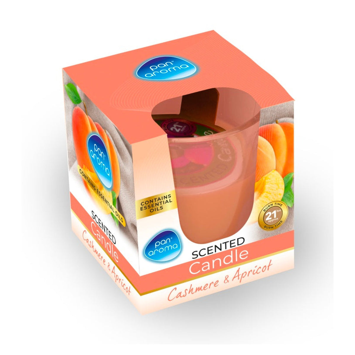 Scented Candle 250g - Cashmere & Apricot