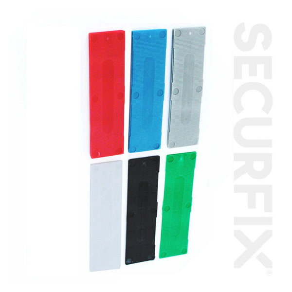 Pack of 200 Securfix assorted flat frame packer shims