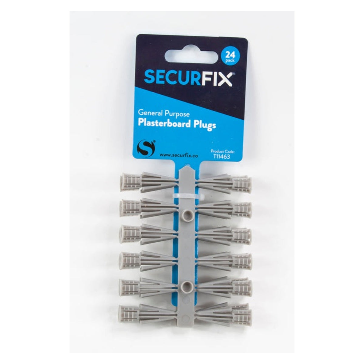 Securfix general purpose plasterboard plugs, 24 pack, view 2