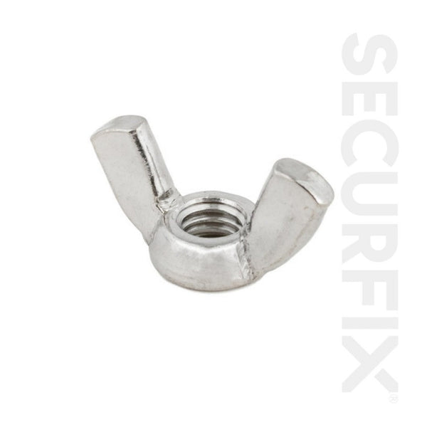 Securfix M12 wing nuts, pack of 50