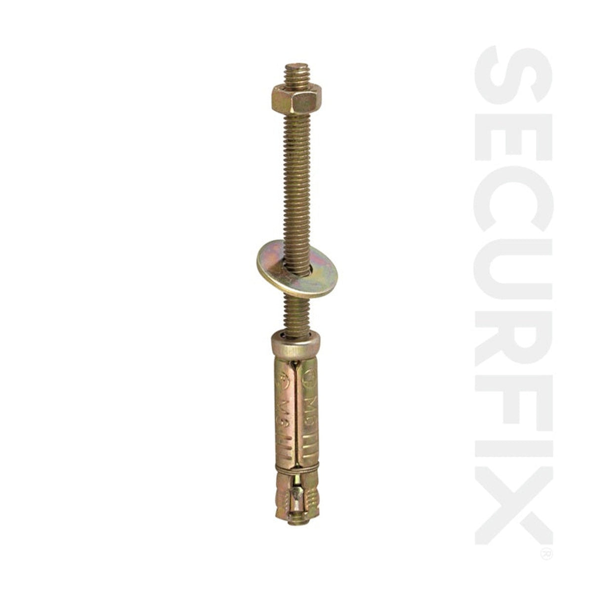 Securfix M8 x 125mm projection bolt anchors pack of 10