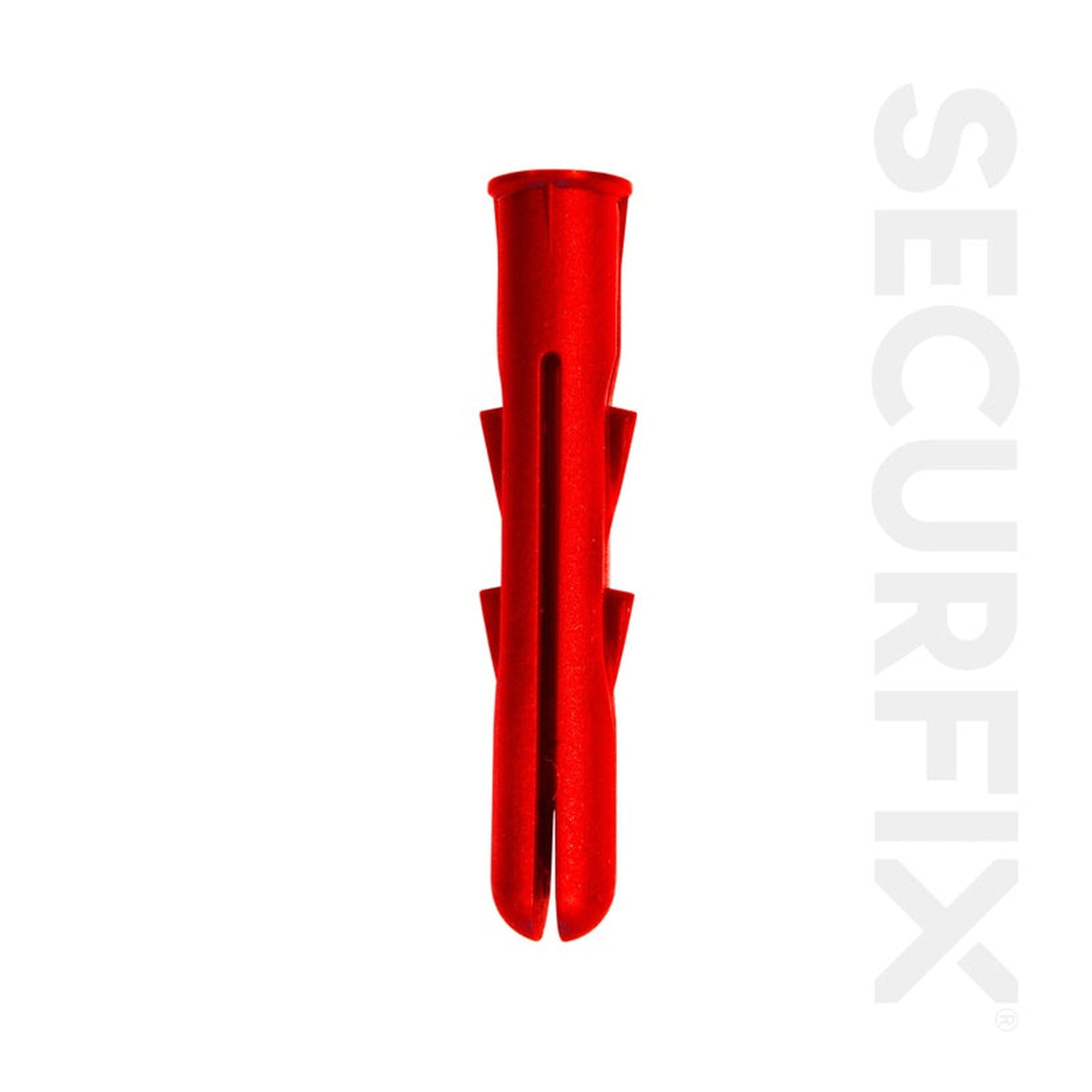Securfix red general purpose wall plugs pack of 40