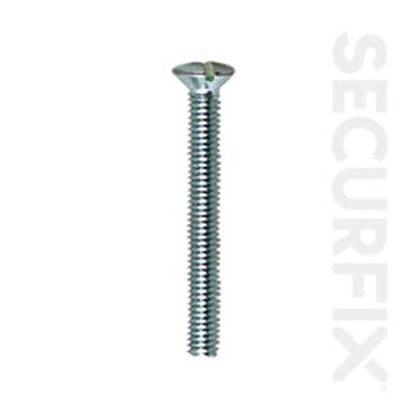 Securfix M3.5 x 50mm switch plate screws pack of 75