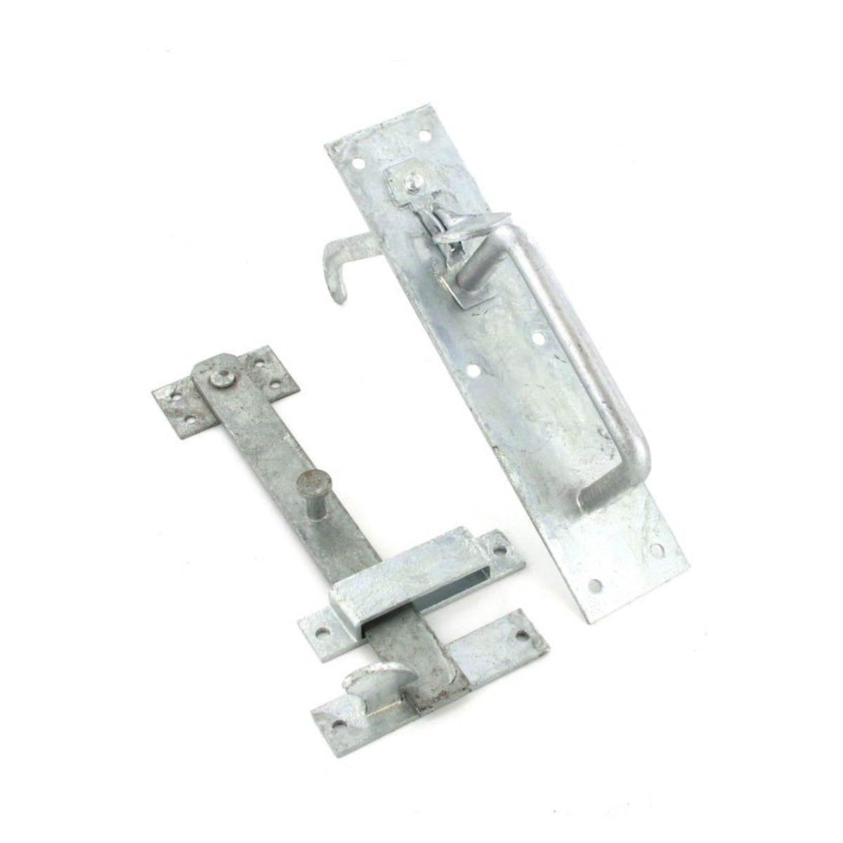 Securit galvanised heavy Suffolk latch, 215mm