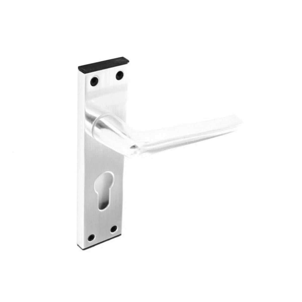 Securit aluminium euro lock handles, pack of 5