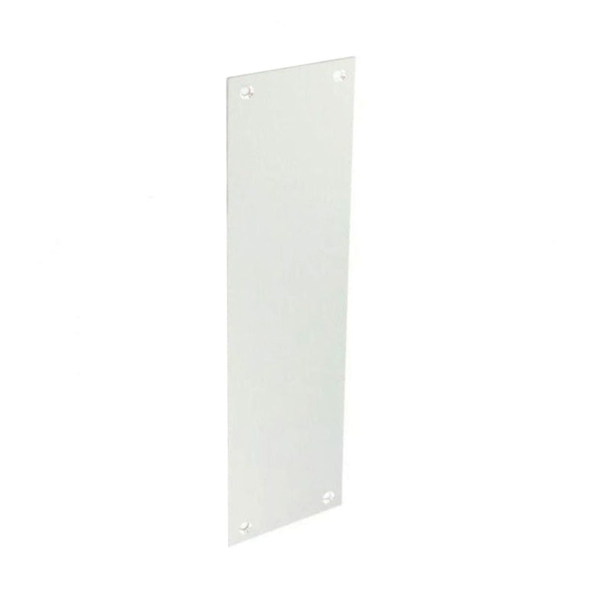 Securit satin aluminium finger plate, 300mm
