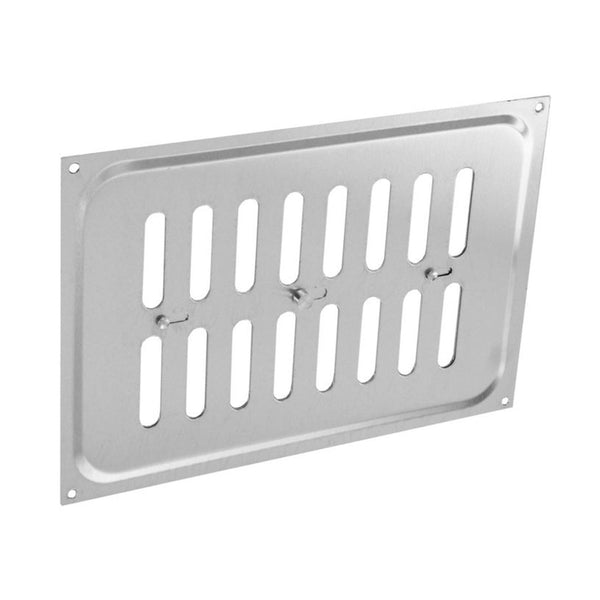 Securit silver aluminium hit and miss vent, 9 x 6 inch