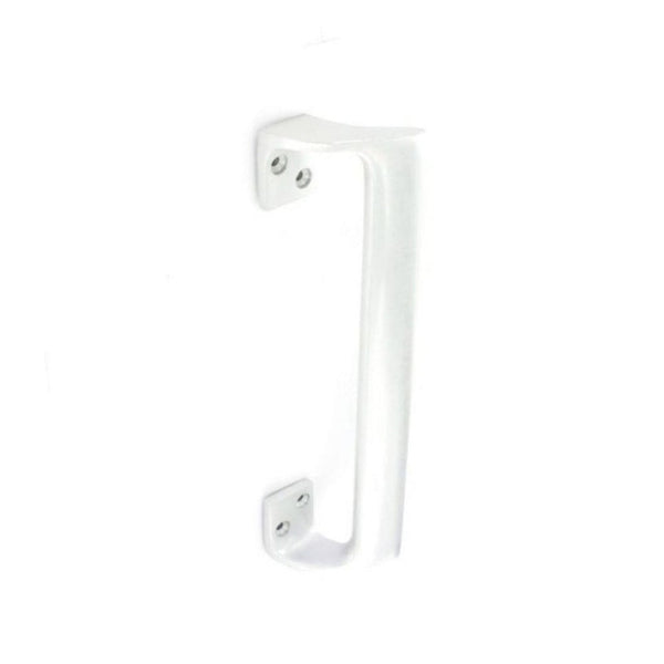 Securit 300mm bright aluminium oval pull handle