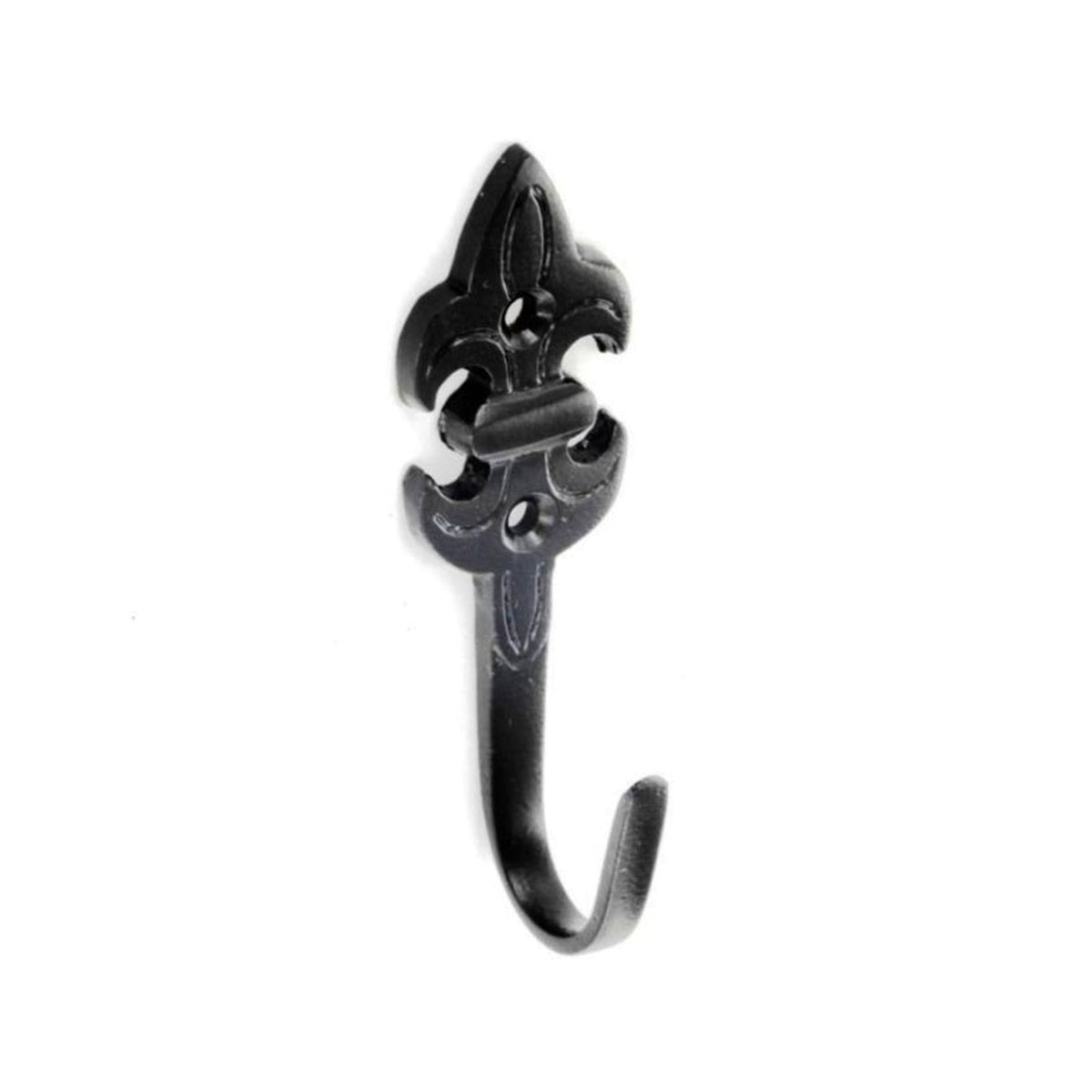 Securit antique fleur-de-lys curtain hooks 75mm pair