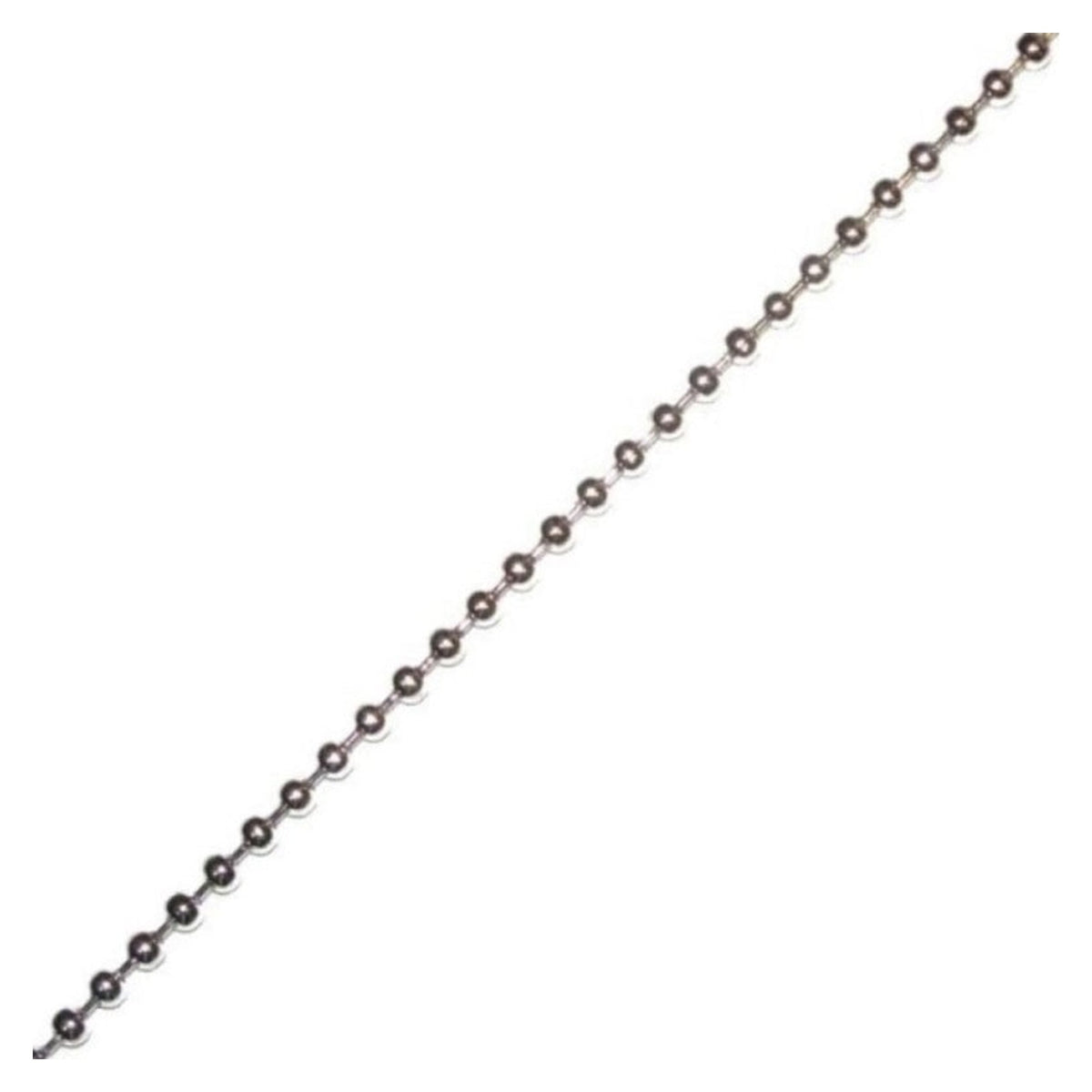 Securit chrome plated ball chain on a 10m reel