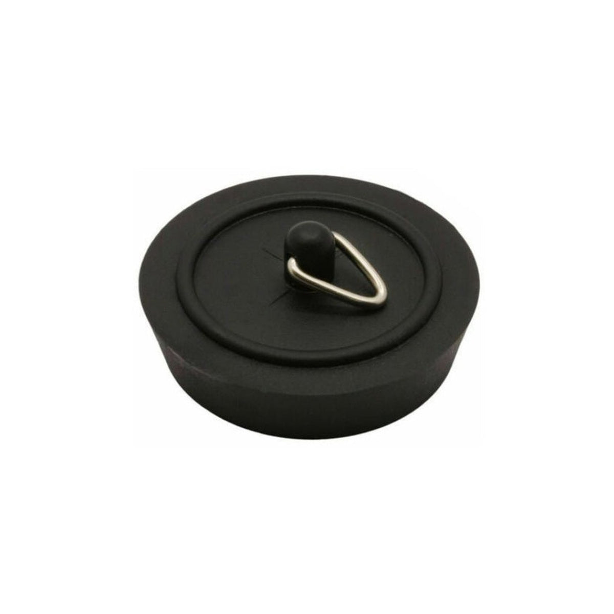 Securit black 45mm bath plug