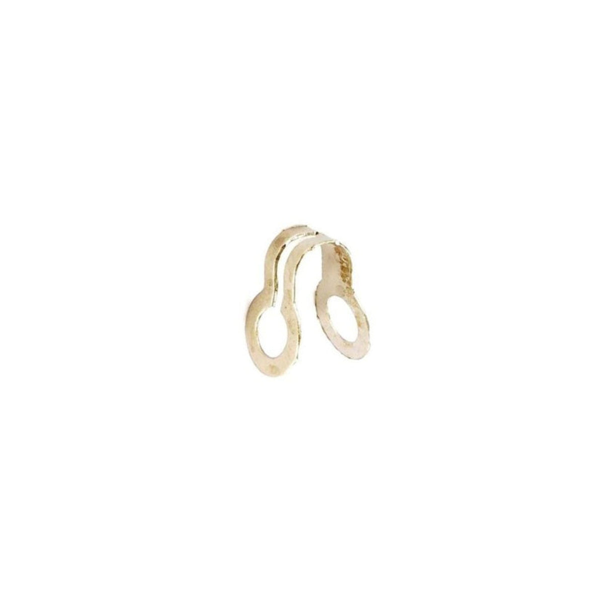 Securit brass No.6 ball chain fitting, pack of 10