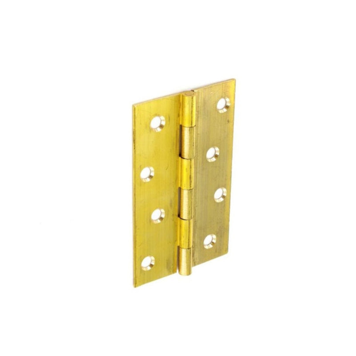 Securit 63mm brass butt hinges, pair