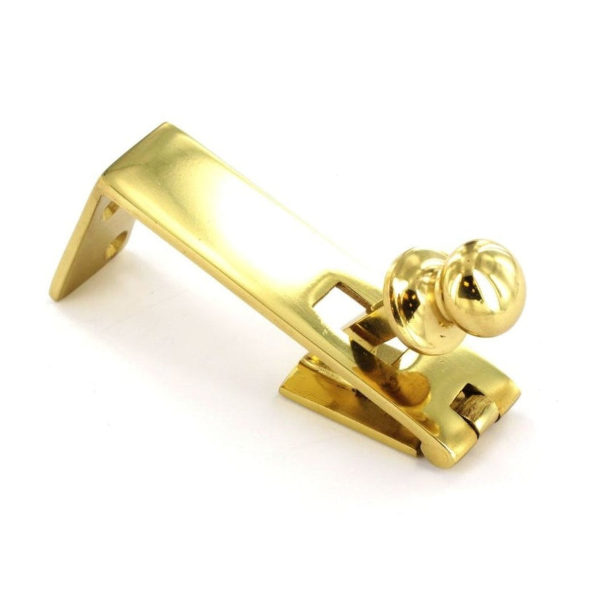 Securit 83mm brass counterflap catch
