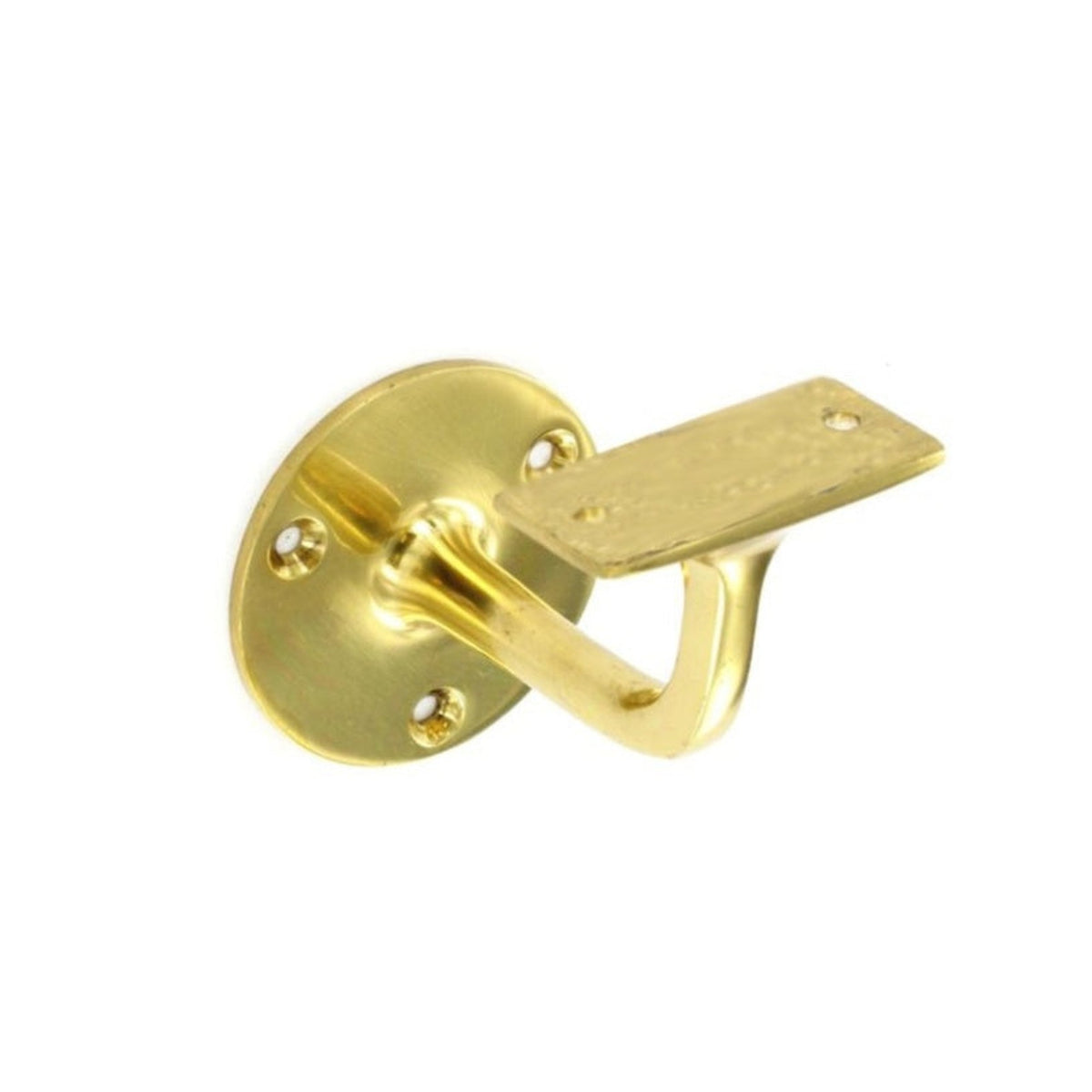 Securit brass handrail bracket 63mm