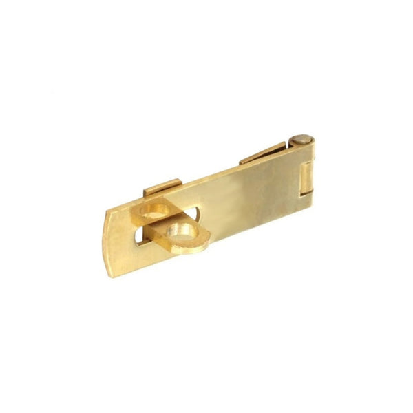 Securit 50mm brass hasp and staple
