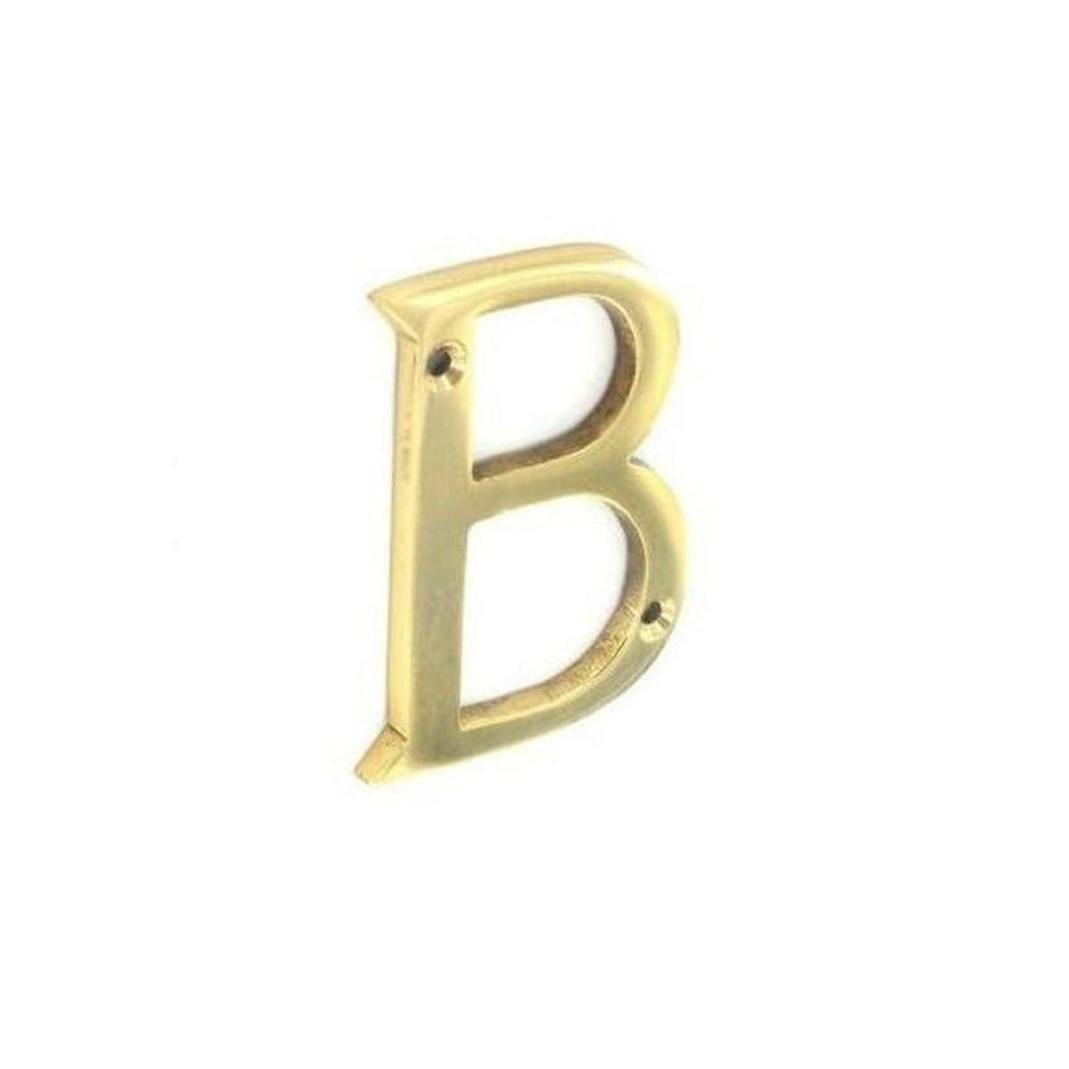 Securit 75mm brass letter B