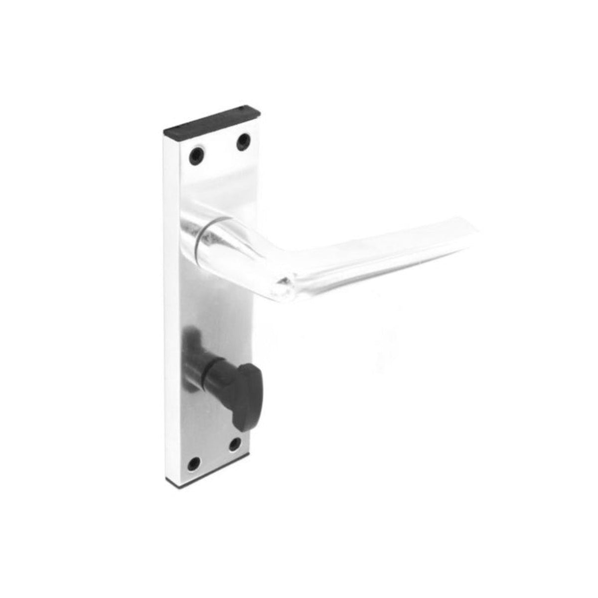 Securit 150mm bright aluminium handles, pack of 5