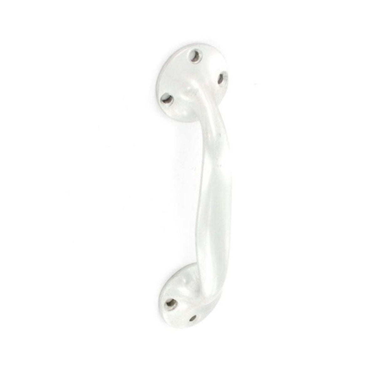 Securit bright aluminium 175mm bow handles, pack of 5
