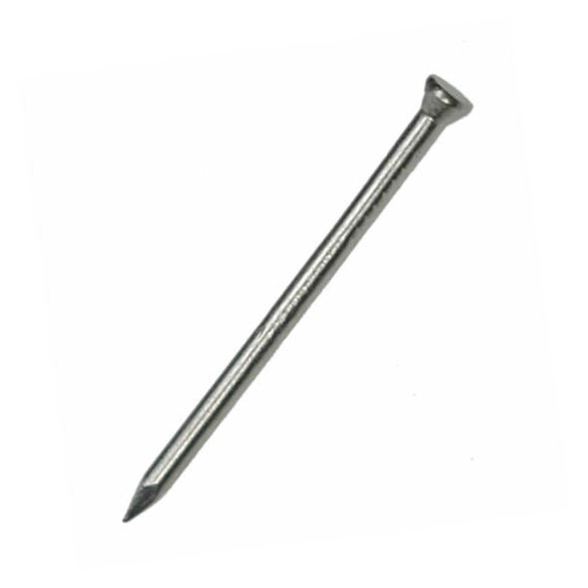 Pack of 10 Securit bright steel panel pins 1.6 x 20mm