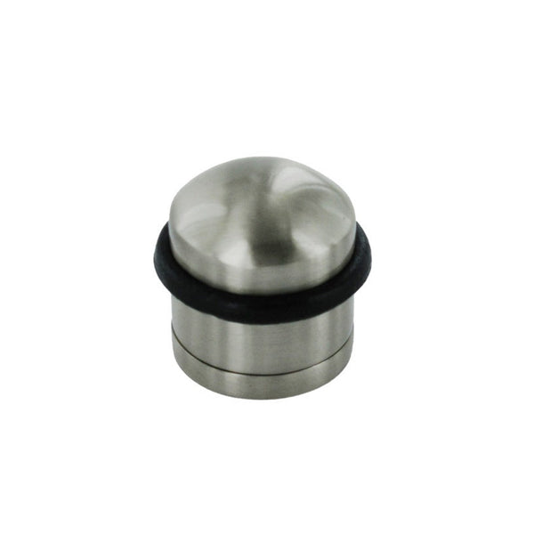 Securit brushed nickel concealed fix door stop 30mm